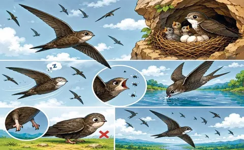 Surprising Facts About Swift Birds And Horses