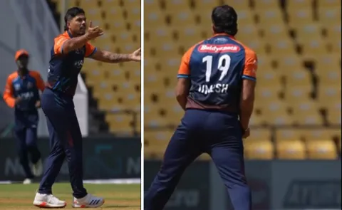 Team India Star-Umesh Yadav Bowling Viral In-Vidarbha Premier League 20265