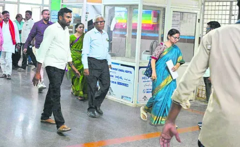 Negligence of MCH medical staff at Khammam District General Hospital