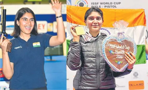 Indian pistol shooter Isha Singh has been impressing with her recent stellar performance