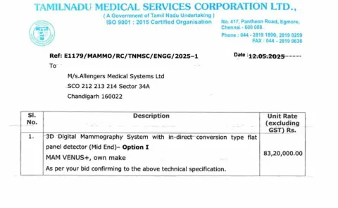 Huge scandal in the medical and health department