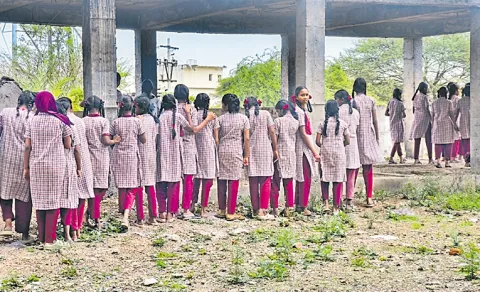One Bathroom for 250 Student In Nirmal District
