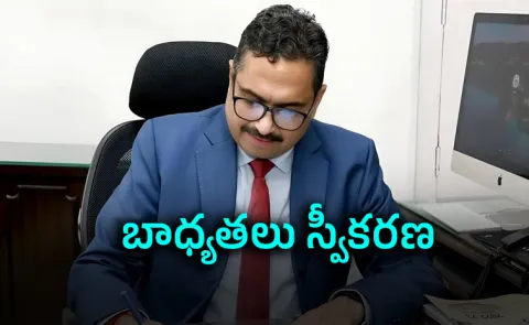 Sanjay Jaju assumes charge as Telangana Chief Secretary