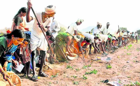 No increase in wages for workers under the Employment Guarantee Scheme