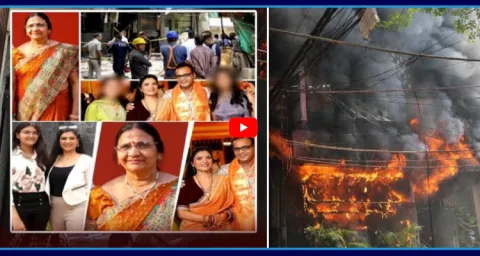 8 Members Of The Same Family Die In Delhi Fire Accident 1