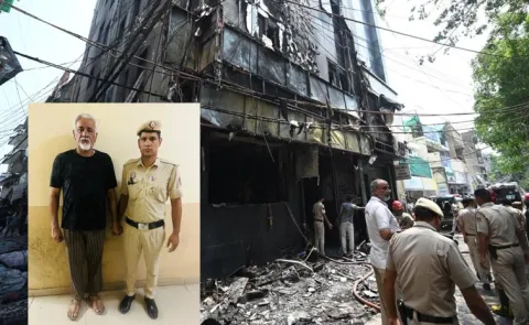 Police Suspects Delhi hotel fire caused by This Angle