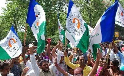 YSRCP Protest On Chandrababu two years of backstabbing Updates
