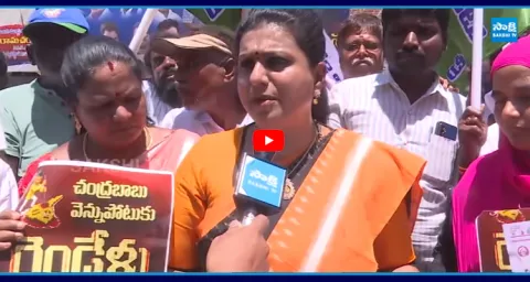 RK Roja Strong Counter To Chandrababu Over TDP Manifesto 1