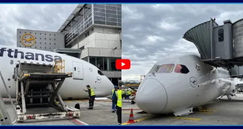 Landing Gear Failure Grounds Lufthansa Dreamliner 1