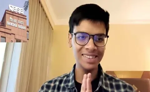 18-year-old Sarthak Siddhant who exposed the CBSE12