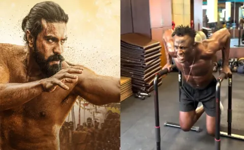 Ram Charan Body Guard Kevi Kunta Fitness Workout VideoGoes Viral