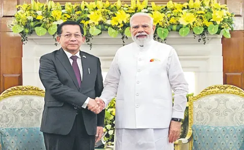 Sakshi Editorial On Myanmar President Min Aung Hlaing India Visit