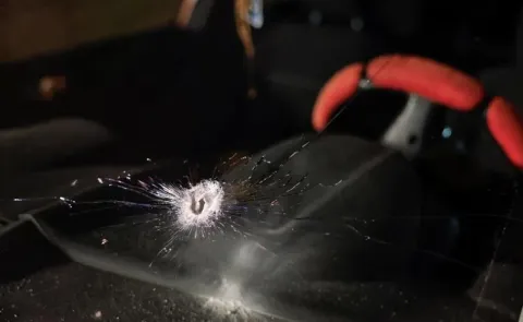 Israeli Troops Shoot At Family Car13