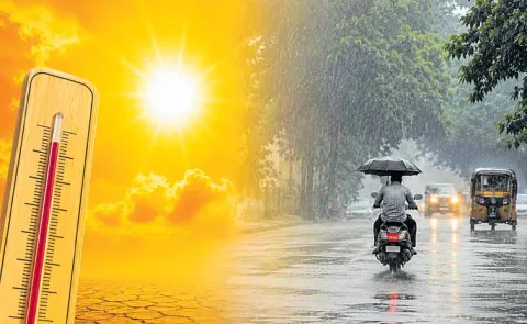 Light rains at many places in the state