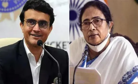 sourav ganguly denies asking yusuf pathan to resign on behalf of mamata
