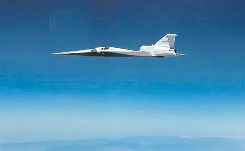 Nasa X59 makes history with first supersonic flight12
