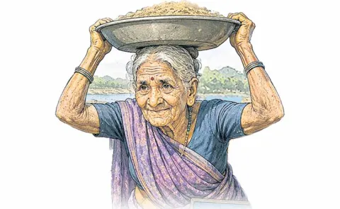 Grandmothers who believed in hard work even in old age