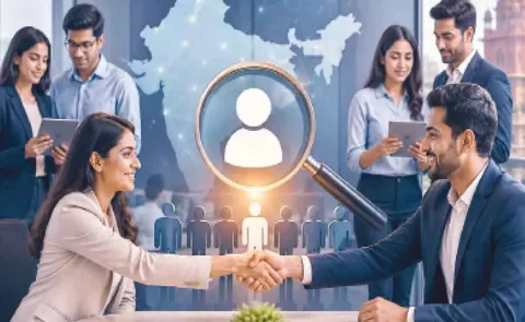 India white-collar recruitment falls 4percent in May 2026