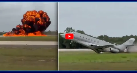 Gulfstream Jet Crashes During Emergency Landing In Dominican Republic 1