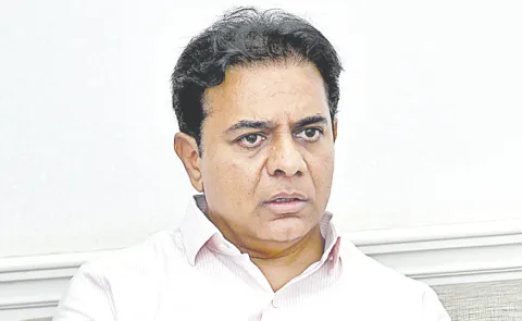 KTR comments on Revanth Reddy