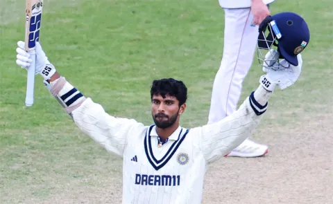 Washington Sundar completed 100 wickets in First Class cricket