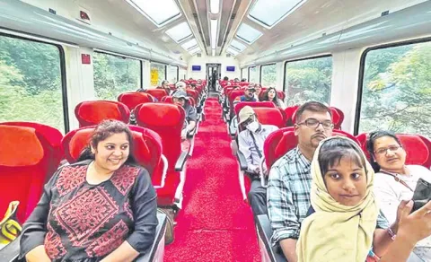 Vizag Araku Vistadome Ranked Indias Best Tourist Train Toute 
