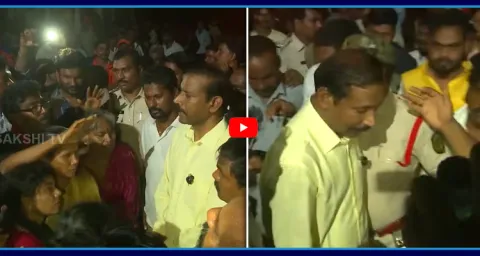 Vizag Steel Plant Incident Victim Families Serious On Chandrababu 1
