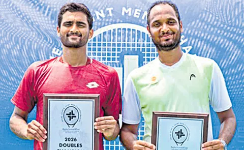 Ramkumar Ramanathan-Rithvik Bollipalli Won Texas Doubles Title
