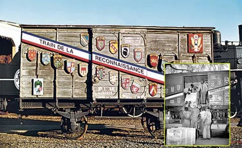 A Train Was Converted Into A Museum During World War II