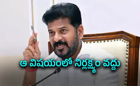 Cm Revanth Reddy Key Directives On Revenue Mobilization