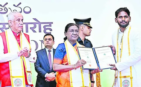 Women empowerment at Central Tribal University