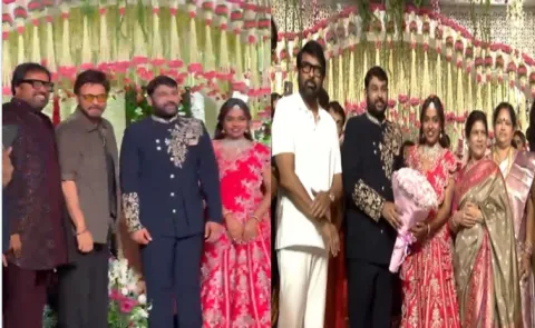 Tollywood Director Meher Ramesh daughter Grand wedding reception