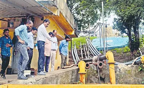 Flood inundation report to the Center in Bhadrachalam