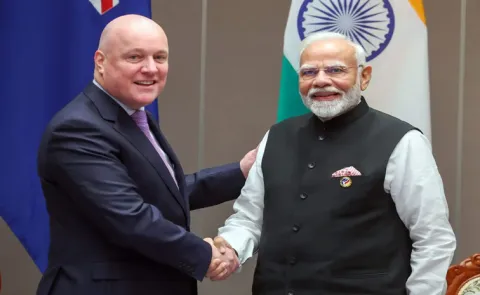 57percent of New Zealand exports to India will be tariff-free