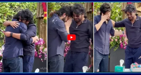 Akhil Akkineni And Nagarjuna Emotional At Lenin Success Celebrations 1