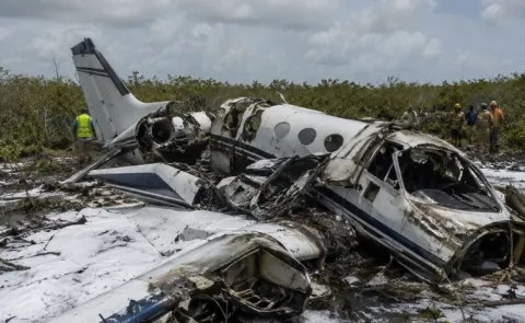 Bahamas plane crash kills 10 Flamingo Air flights grounded amid probe