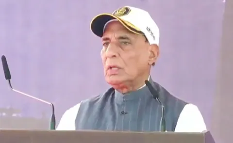 Future wars may use AI says Rajnath Singh