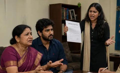Maintenance Dispute Daughter In Law Case Vijayawada