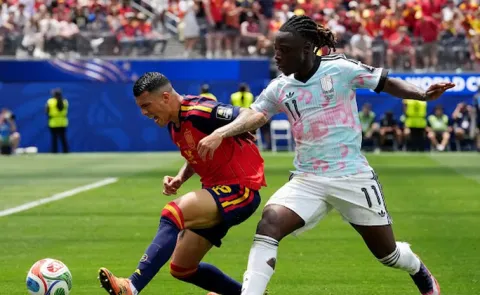 FIFA World Cup 2026 Quarter-final Spain won on Belgium