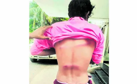 YSRCP BLA attacked in the Secretariat 