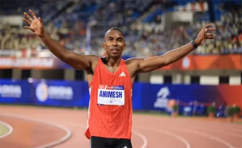 Animesh Kujur runs fastest-ever 100m by an Indian abroad, finishes second in Germany