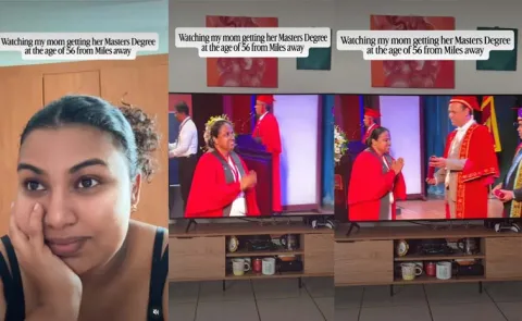 Woman graduates at 56 Daughter heartfelt post Goes Viral