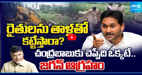 Jagan Slams Chandrababu Against Destroyed Of Crops In Undavalli 1