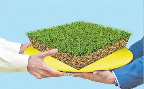 106 acres of land allotted to a small company in Kuppam