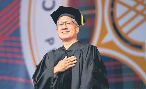 Sakshi Guest Column On Jensen Huang Speech at Carnegie Mellon University