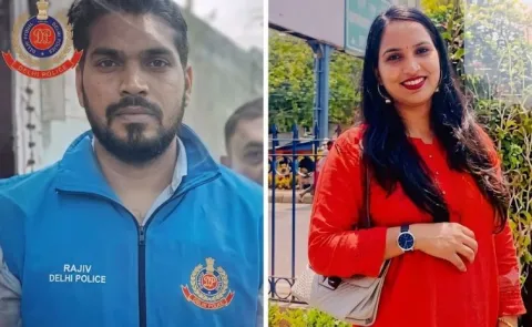  Delhi Police Constable Shoots Wife On Road After Argument