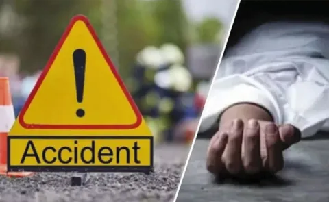 Road accident in Ongole