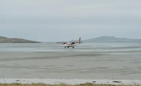 Barra Worlds Only Airport Where Planes Land on Sand12
