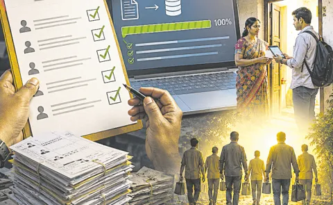 Andhra Pradesh: 25 Percentage digitization achieved in last four days of SIR