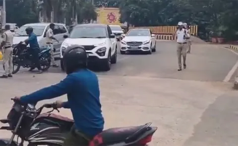 AP Police Over Action On Block Party Leaders Vehicles